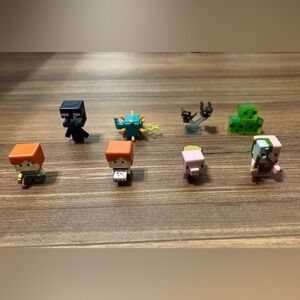 Minecraft Minifigures Set of 8